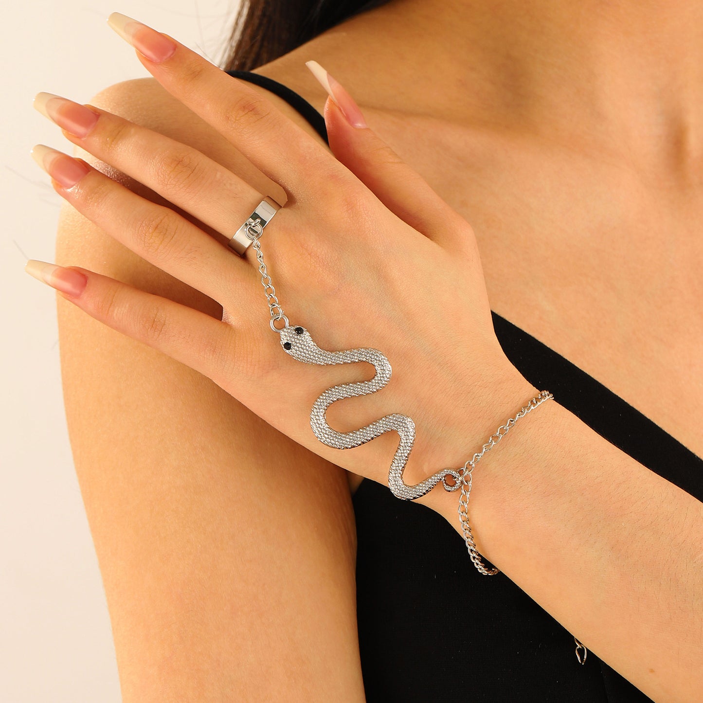 Serpentine Snake | Chain Bracelet