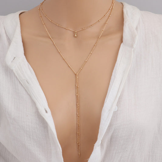 Retro Simple & Clavicle Necklace