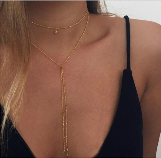 Retro Simple & Clavicle Necklace