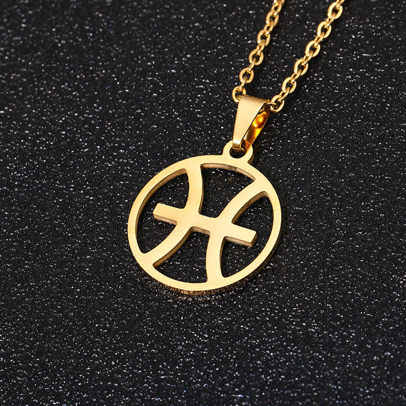 Zodiac Horoscope & Pendant Necklace