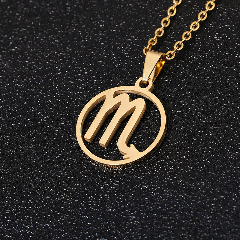 Zodiac Horoscope & Pendant Necklace