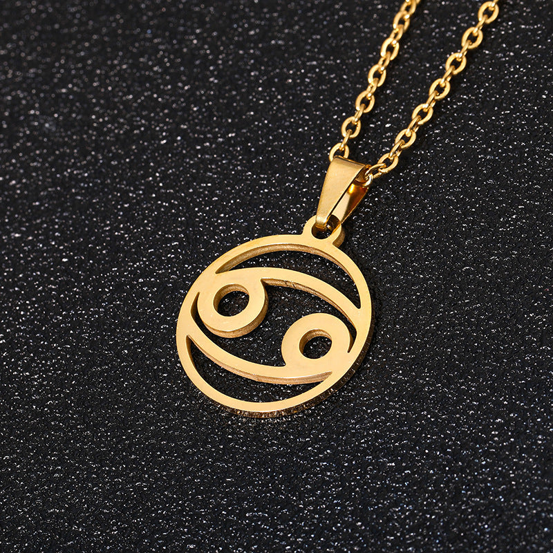 Zodiac Horoscope & Pendant Necklace