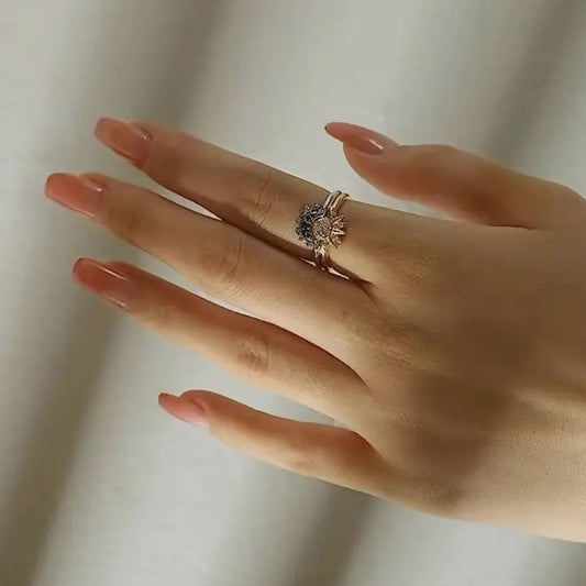 Sun Moon & Couple Rings