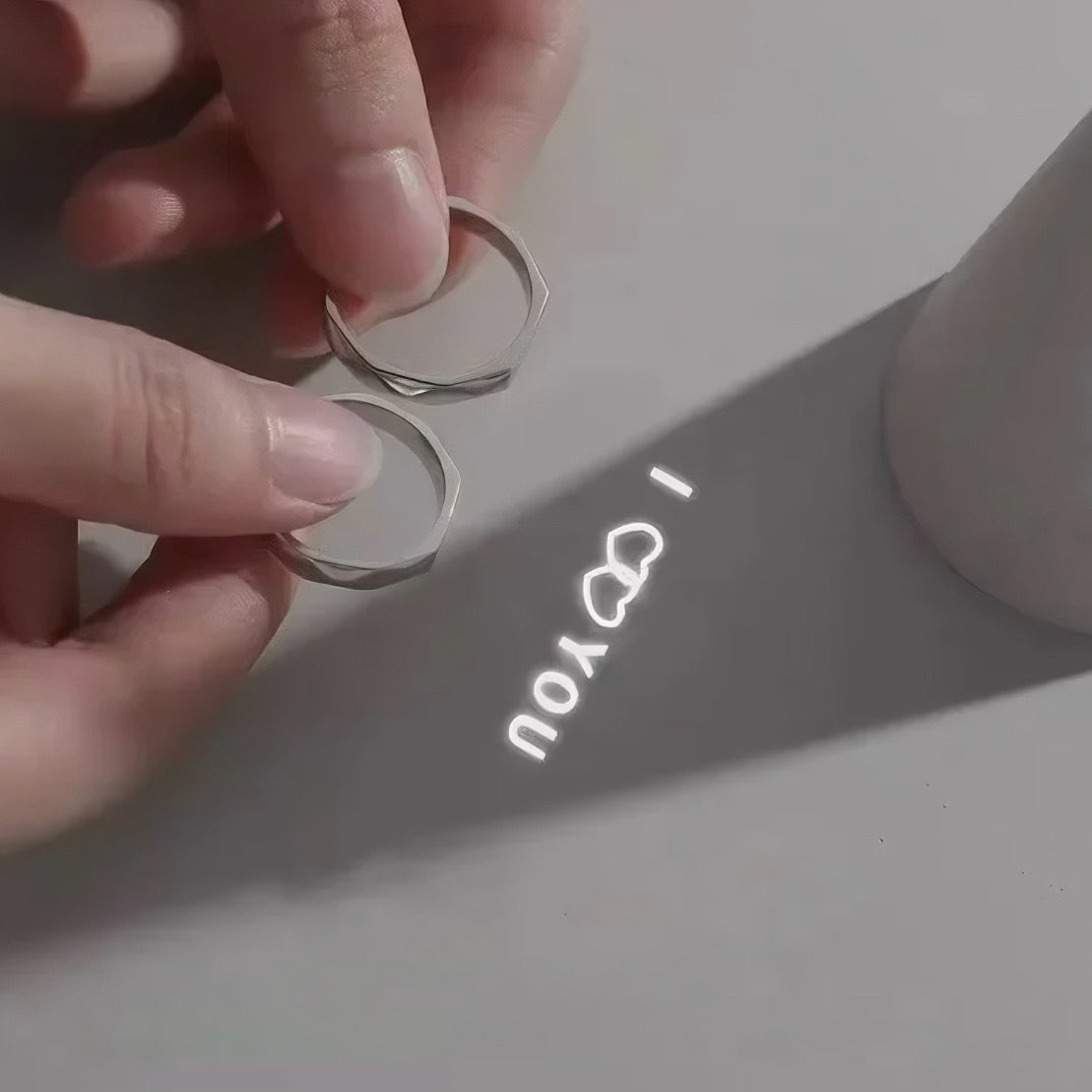 Hidden Love & Silver Ring