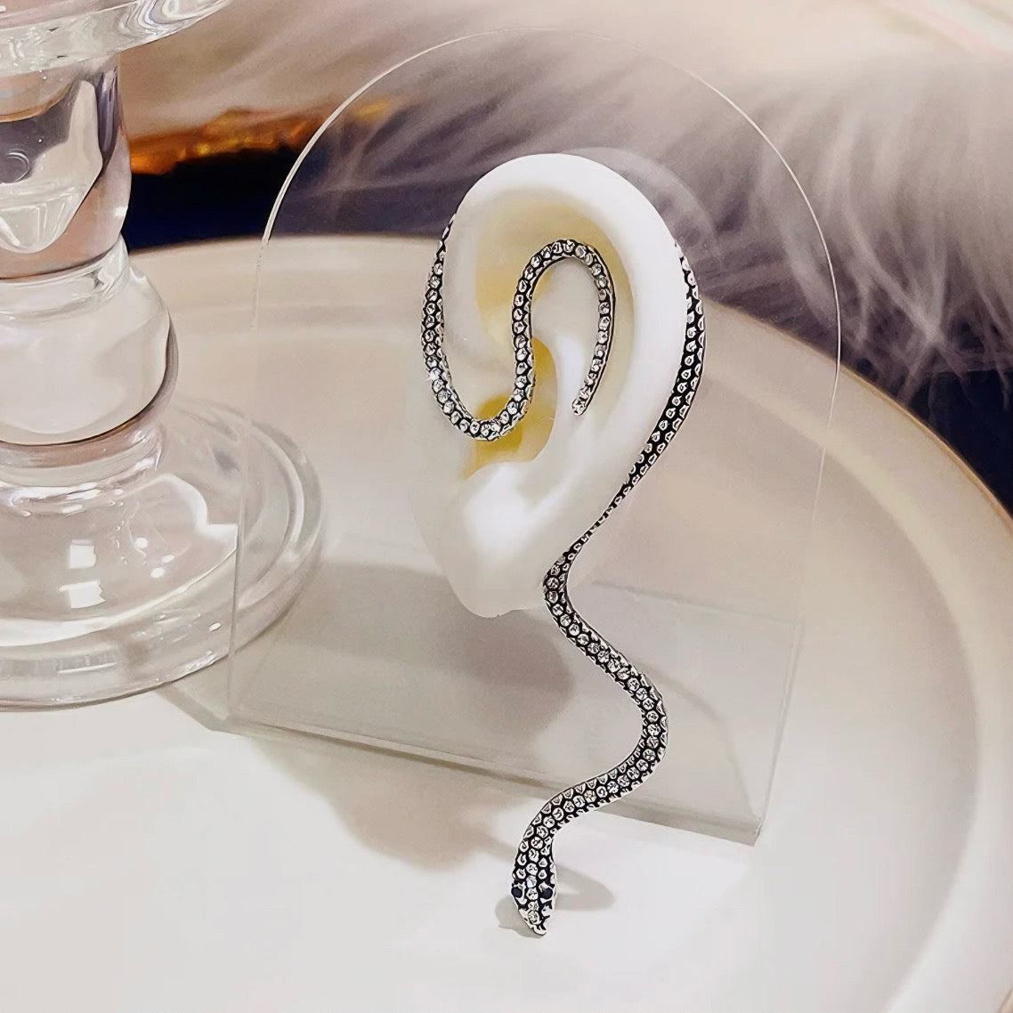 Vintage Snake & Ear Cuff