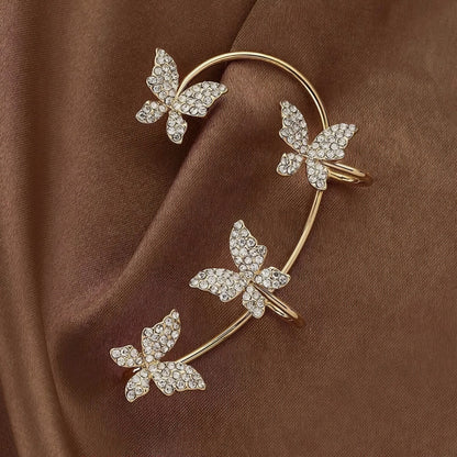 Butterfly Ear & Clip Earrings