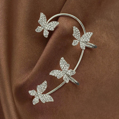 Butterfly Ear & Clip Earrings