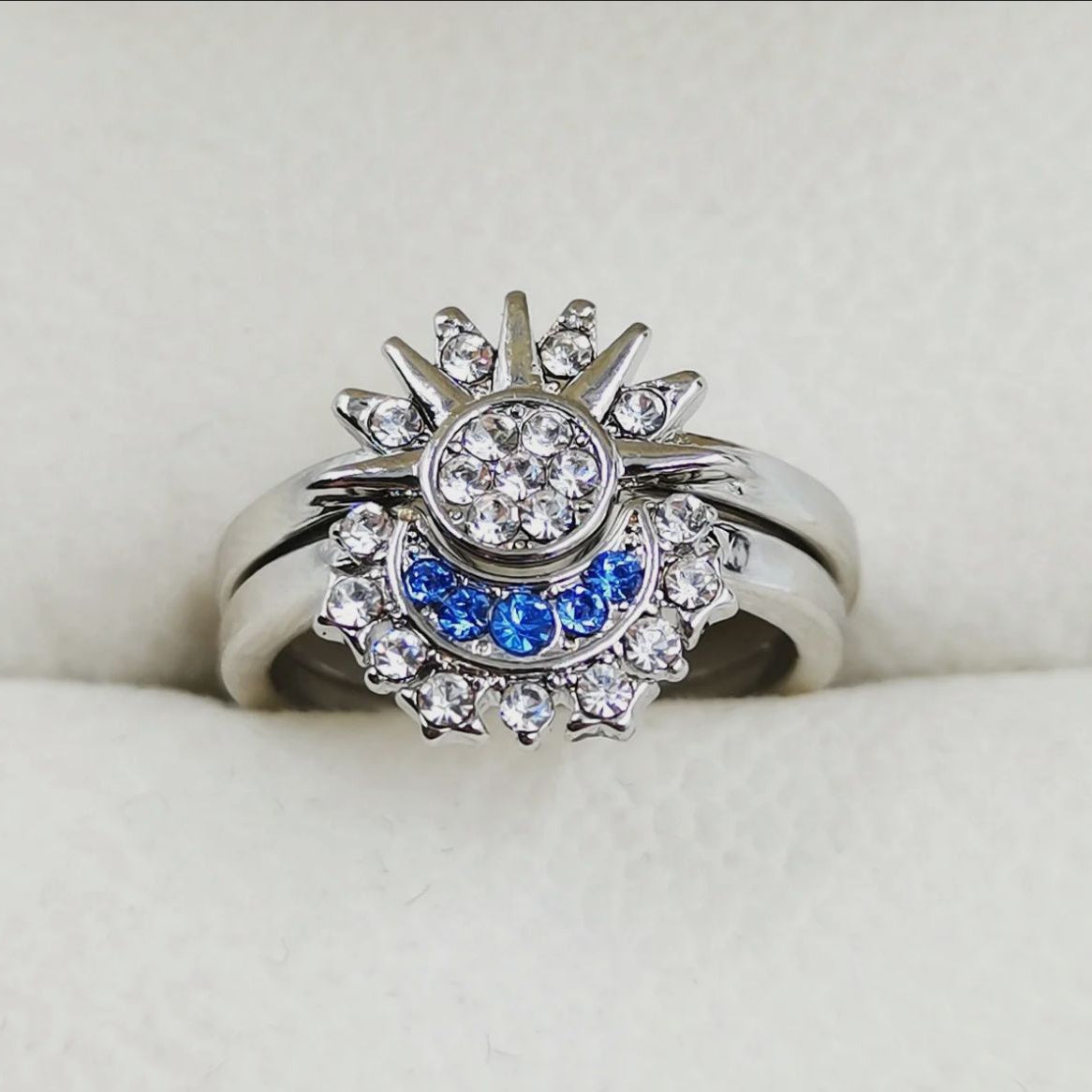 Sun Moon & Couple Rings
