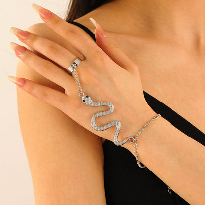 Serpentine Snake | Chain Bracelet